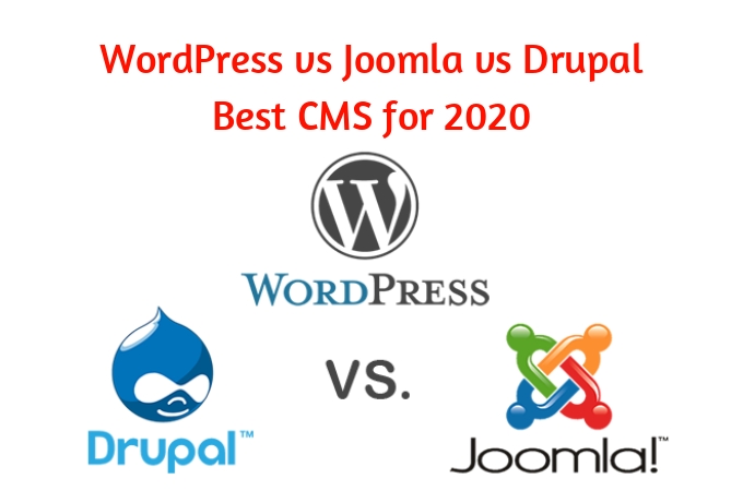 wordpress vs drupal vs joomla